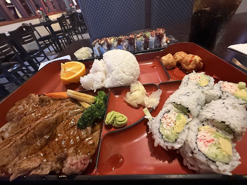 Sakura Japanese Steakhouse & Sushi food