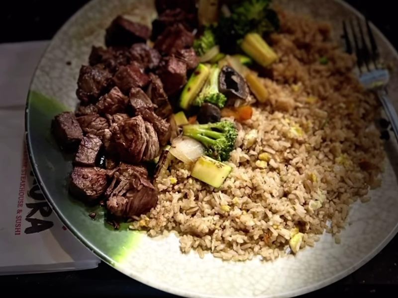 Sakura Japanese Steakhouse & Sushi food